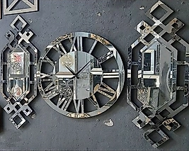 Aynalı Duvar Saati K-059